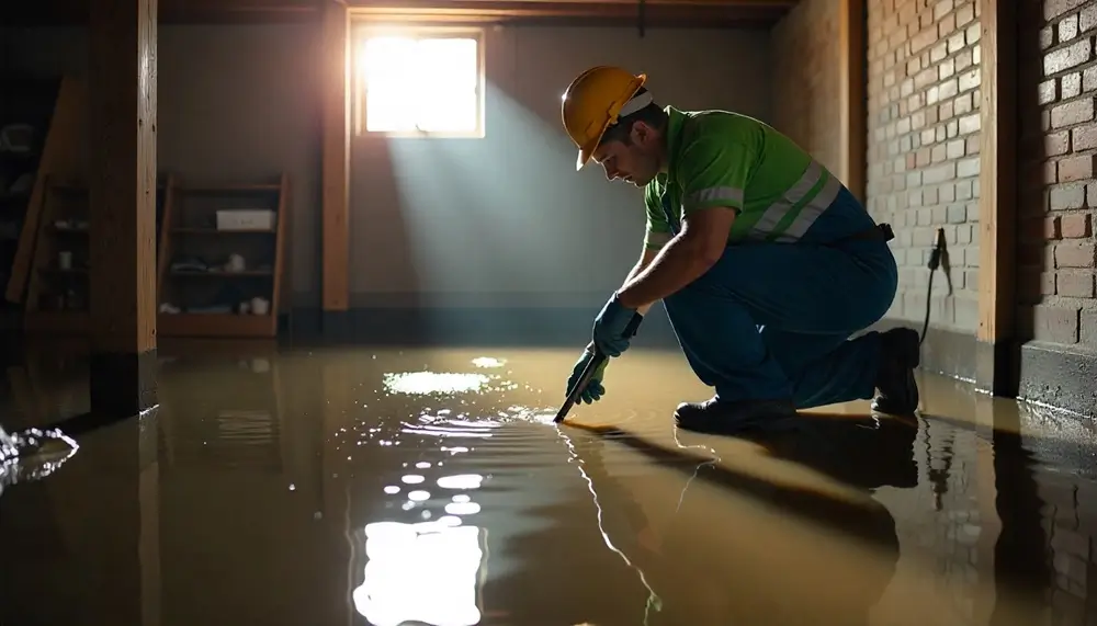 Professional water damage restoration services in Upper Black Eddy, PA